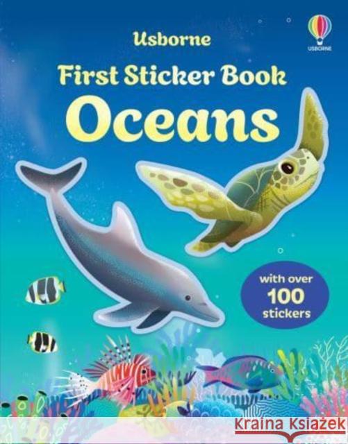 First Sticker Book Oceans Alice Beecham 9781805077183 Usborne Publishing Ltd