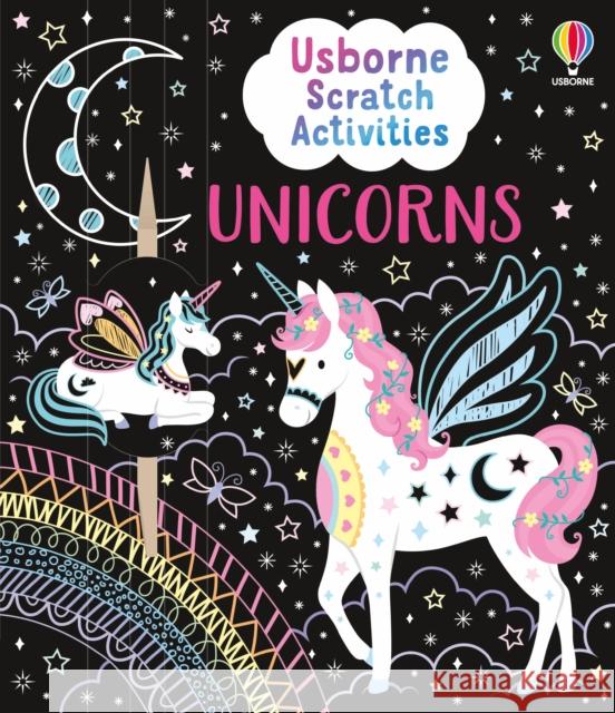 Usborne Scratch Activities Unicorns Rosie Dickins 9781805077343