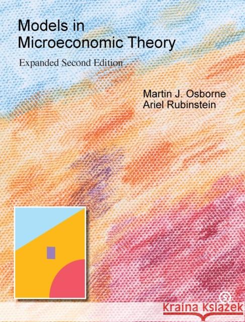 Models in Microeconomic Theory Ariel Rubinstein 9781805111221 Open Book Publishers