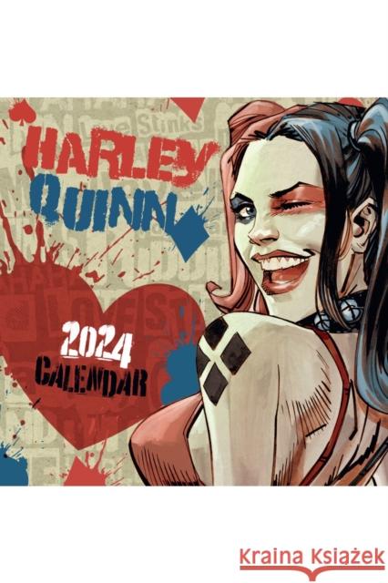 Harley Quinn 2024 Square Wall Calendar Raghuraman M T 9781805270508 Danilo Promotions Limited