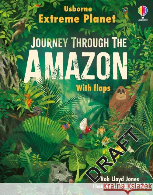 Extreme Planet: Journey through the Amazon Rob Lloyd Jones 9781805312185 Usborne Publishing Ltd