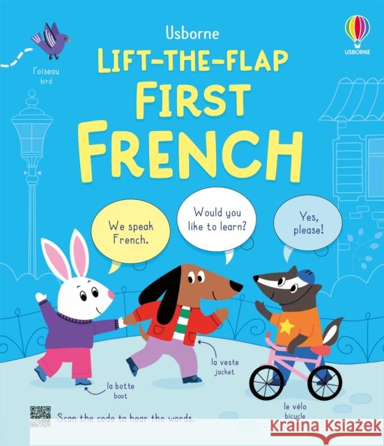 Lift-the-flap First French Alice Beecham 9781805312666