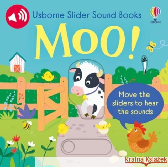 Slider Sound Books Moo! Sam Taplin 9781805312819