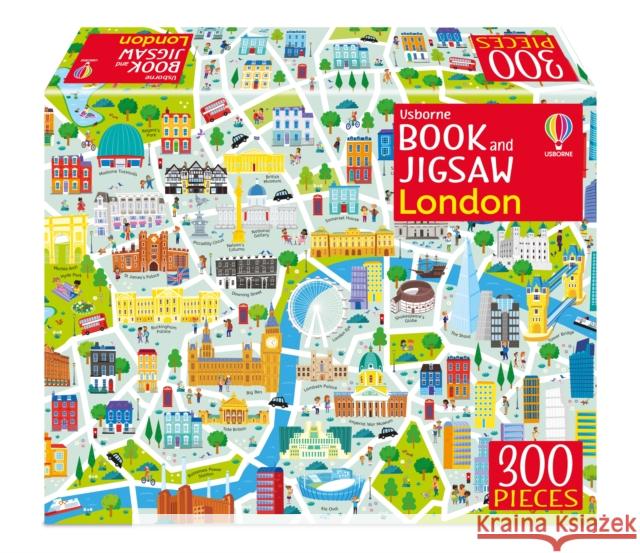 Usborne Book and Jigsaw London Rob Lloyd Jones 9781805314622 Usborne Publishing Ltd