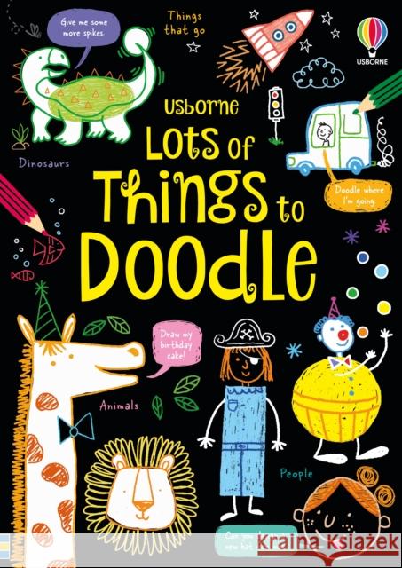 Lots of Things to Doodle Kate Nolan 9781805315827 Usborne Publishing Ltd