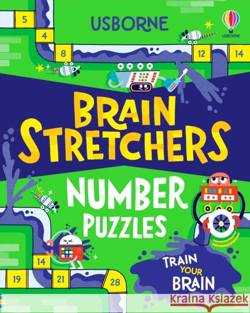 Brain Stretchers: Number Puzzles Williams, Victoria 9781805316633 Usborne Publishing Ltd