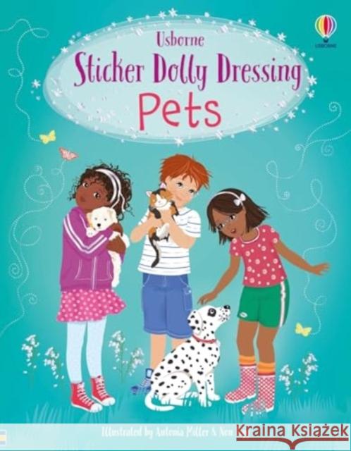 Sticker Dolly Dressing Pets Fiona Watt 9781805316909 Usborne Publishing Ltd