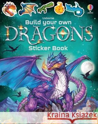 Build Your Own Dragons Sticker Book Simon Tudhope Gong Studios 9781805317302 Usborne Books