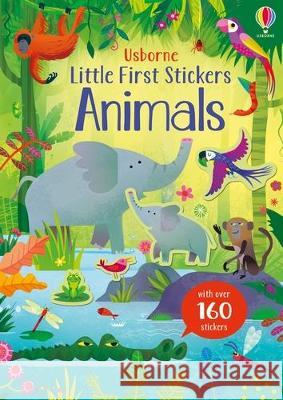 Little First Stickers Animals Kristie Pickersgill Gareth Lucas 9781805317630 Usborne Books