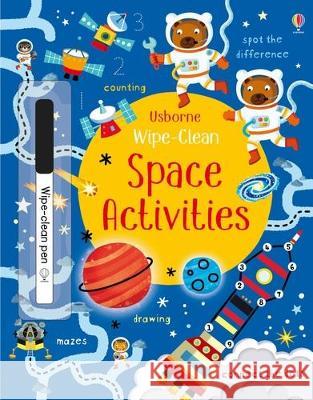 Wipe-Clean Space Activities Kirsteen Robson Alistar 9781805317647 Usborne Books