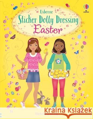Sticker Dolly Dressing Easter: An Easter and Springtime Book for Kids Fiona Watt Non Figg 9781805317913 Usborne Books