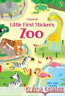 Little First Stickers Zoo Holly Bathie Gareth Lucas 9781805318187