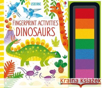 Fingerprint Activities Dinosaurs Fiona Watt Candice Whatmore 9781805318200 Usborne Books