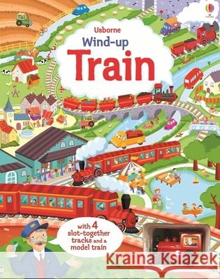Wind-Up Train Fiona Watt Alistar 9781805318859 Usborne Books