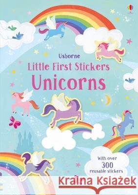 Little First Stickers Unicorns Hannah Watson Melanie Mikecz 9781805319511 Usborne Books