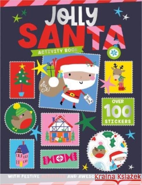 Jolly Santa Activity Book Sophie Collingwood 9781805442806 Make Believe Ideas