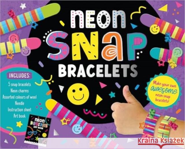 Neon Snap Bracelets Sophie Collingwood 9781805449799