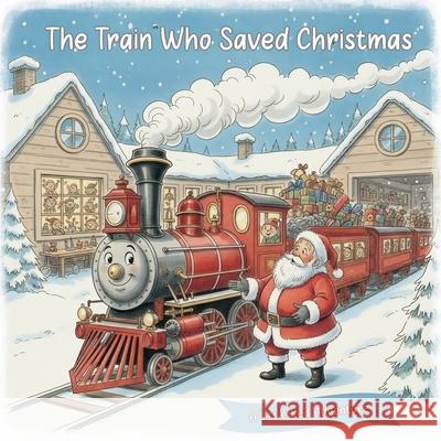 The Train Who Saved Christmas The Bath Book Company 9781806052295 Bath Book Company