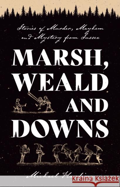 Marsh, Weald and Downs: Stories of Murder, Mayhem and Mystery from Sussex Michael Harding 9781806340514 Troubador Publishing
