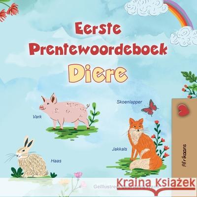 First Picture Dictionary - Animals (Afrikaans Children's Book) Kidkiddos Books 9781834160818 Kidkiddos Books Ltd.