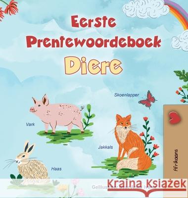 First Picture Dictionary - Animals (Afrikaans Children's Book) Kidkiddos Books 9781834160825 Kidkiddos Books Ltd.