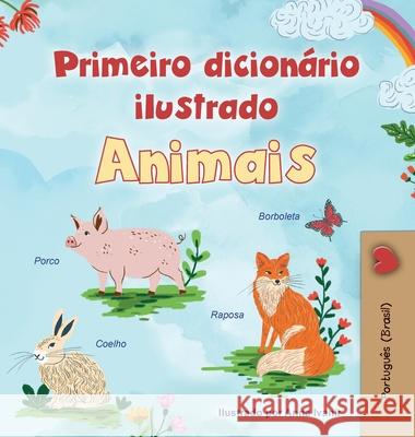 First Picture Dictionary - Animals (Portuguese Brazilian Children's Book) Kidkiddos Books 9781834162294 Kidkiddos Books Ltd.