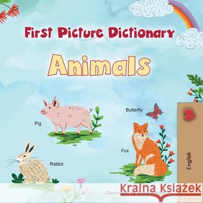 First Picture Dictionary - Animals: English Edition Kidkiddos Books 9781834162645 Kidkiddos Books Ltd.