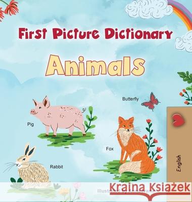 First Picture Dictionary - Animals: English Edition Kidkiddos Books 9781834162652 Kidkiddos Books Ltd.
