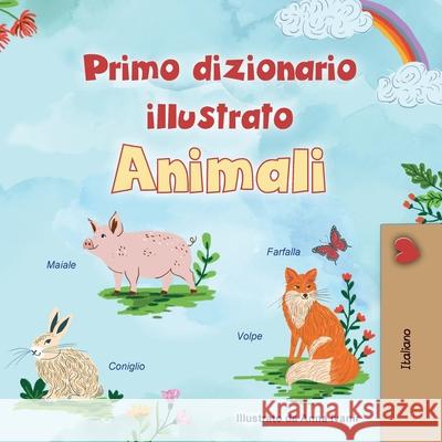 First Picture Dictionary - Animals (Italian Children's Book) Kidkiddos Books 9781834162881 Kidkiddos Books Ltd.