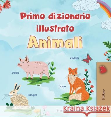 First Picture Dictionary - Animals (Italian Children's Book) Kidkiddos Books 9781834162898 Kidkiddos Books Ltd.