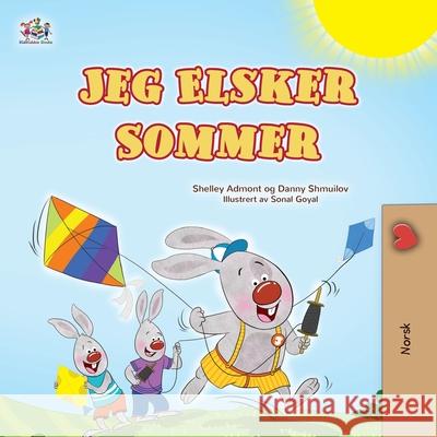 I Love Summer (Norwegian Children's Book) Shelley Admont Danny Shmuilov Kidkiddos Books 9781834164328 Kidkiddos Books Ltd.