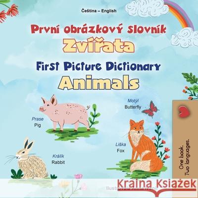 First Picture Dictionary - Animals (Czech English Bilingual Children's Book) Kidkiddos Books 9781834165073