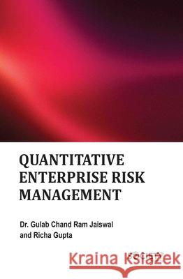 Quantitative Enterprise Risk Management Gulab Chand Ram Jaiswal, Richa Gupta 9781834410340 Society Publishing