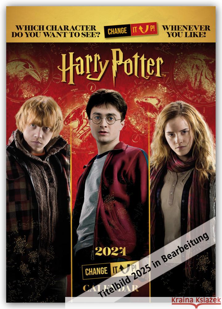 Harry Potter - Change it up - A3-Posterkalender 2025 - Wandkalender Danilo Promotion Ltd 9781835270752 Flechsig