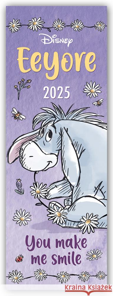 Disney Eeyore - Eeyore 2025 - Slimline-Kalender Danilo 9781835271452