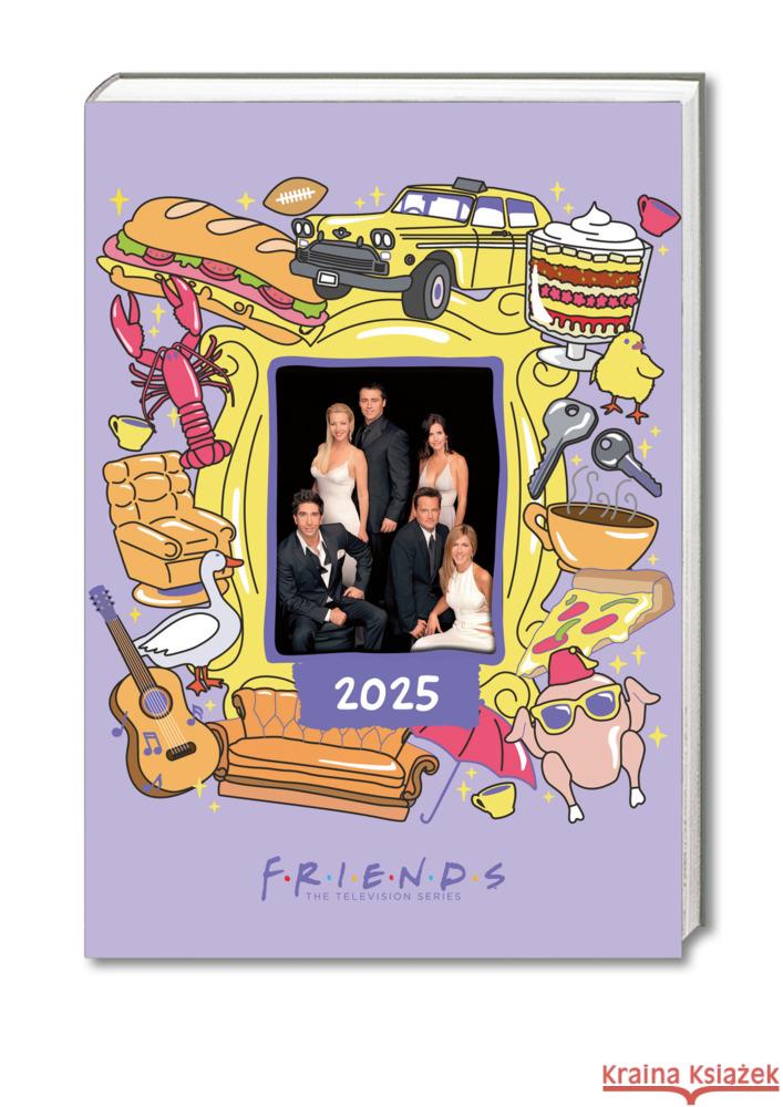 Friends - A5-Tischkalender 2025 Danilo Promotion Ltd 9781835272046 Flechsig