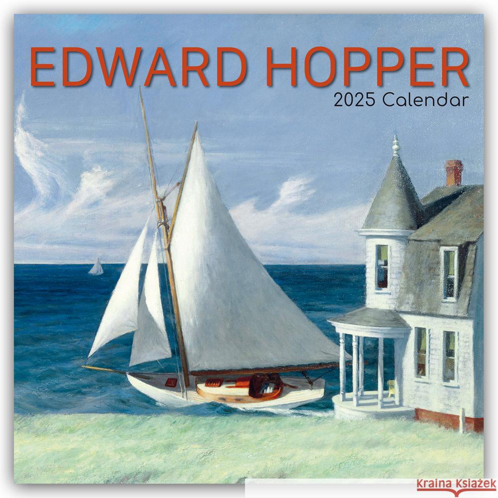 Edward Hopper 2025 - 16-Monatskalender Gifted Stationery Co. Ltd 9781835360354