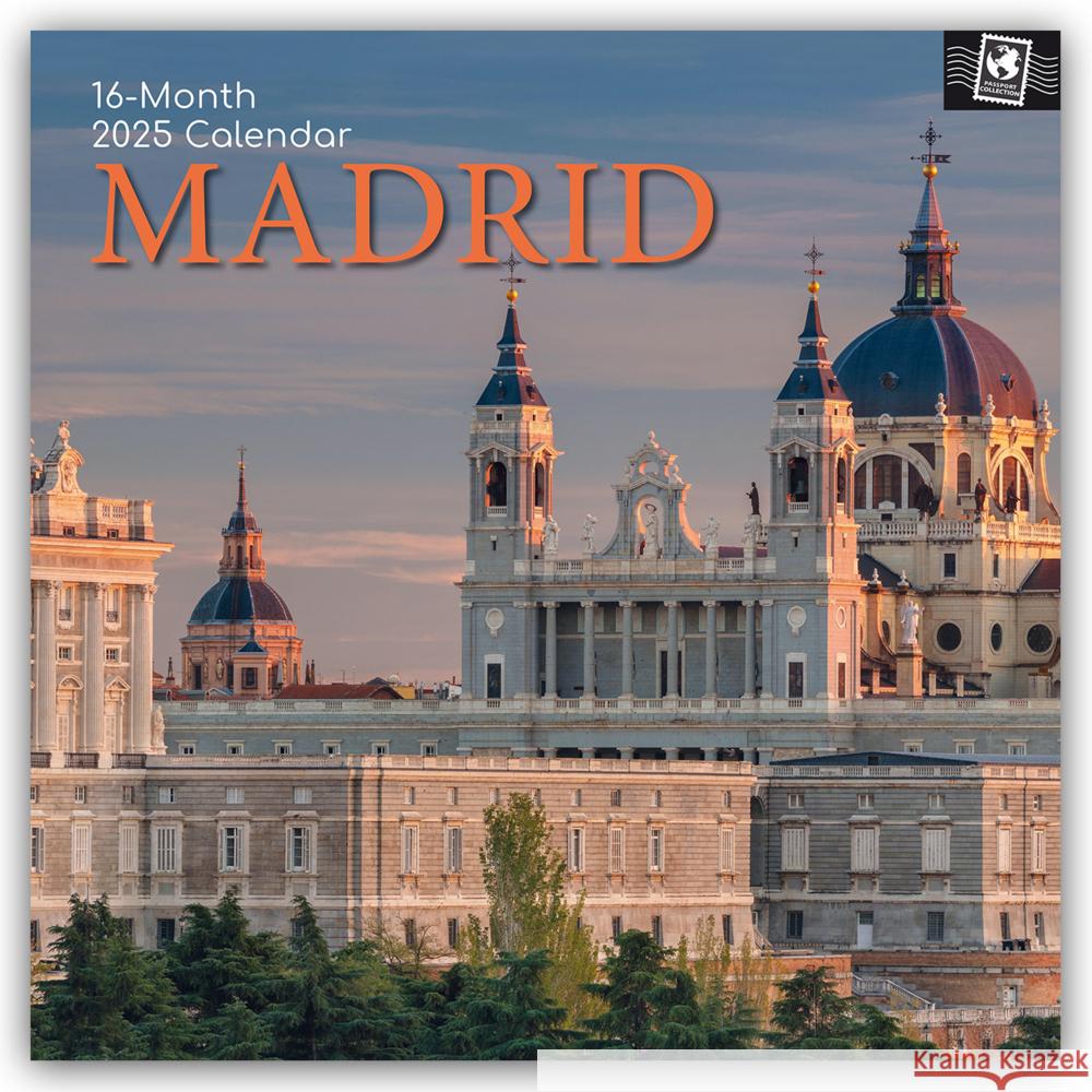 Madrid 2025 - 16-Monatskalender Gifted Stationery Co. Ltd 9781835361191 Flechsig