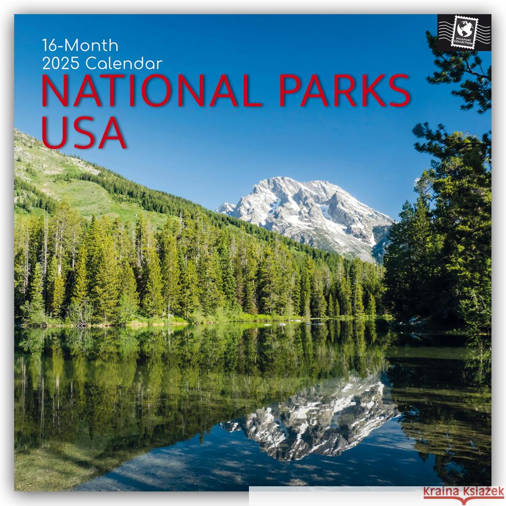 National Parks USA 2025 - 16-Monatskalender Gifted Stationery Co. Ltd 9781835361368