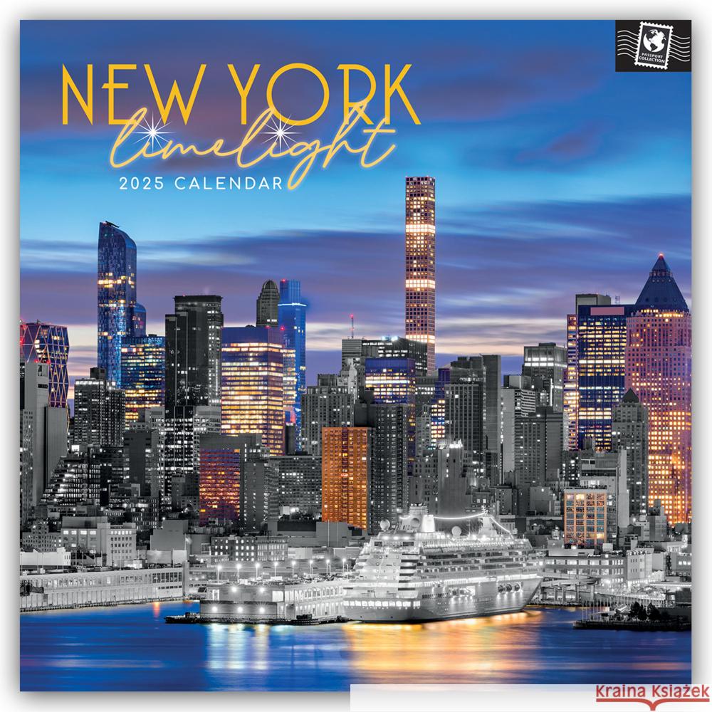 New York Limelight - New York im Rampenlicht 2025 - 16-Monatskalender Gifted Stationery Co. Ltd 9781835361399 Flechsig