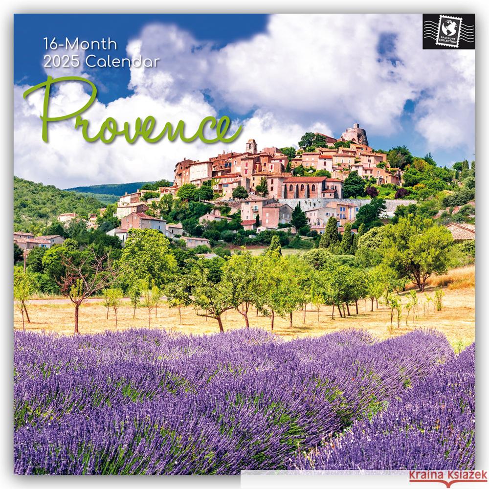 Provence 2025 - 16-Monatskalender Gifted Stationery Co. Ltd 9781835361726 Flechsig