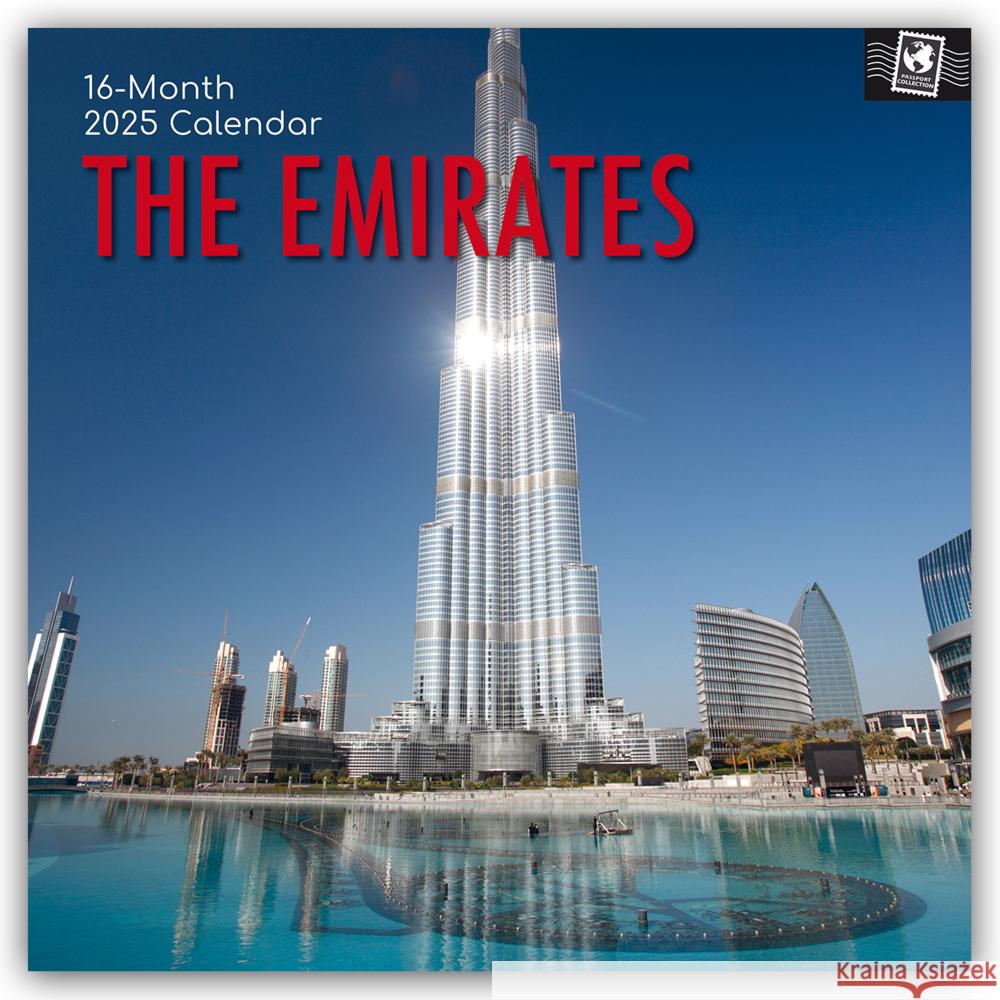 The Emirates - Vereinigte Arabische Emirate 2025 - 16-Monatskalender Gifted Stationery Co. Ltd 9781835365601