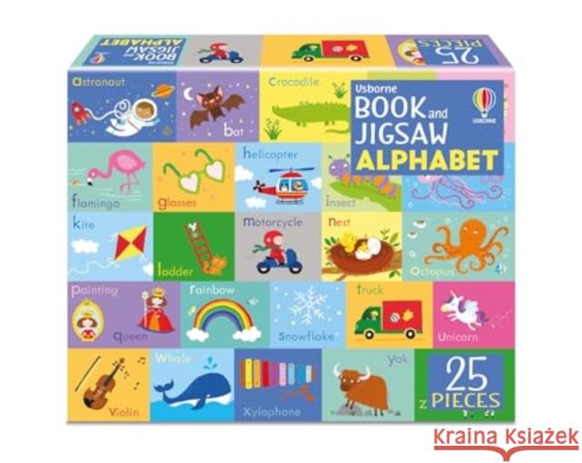 Book and Jigsaw Alphabet Kate Nolan 9781835400586 Usborne Publishing Ltd