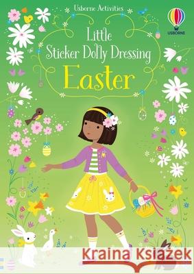Little Sticker Dolly Dressing Easter Fiona Watt Lizzie MacKay 9781835401163 Usborne Books