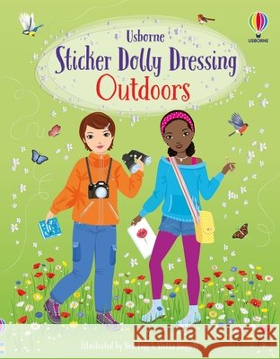 Sticker Dolly Dressing Outdoors Fiona Watt Non Taylor Stella Baggott 9781835404706 Usborne Books