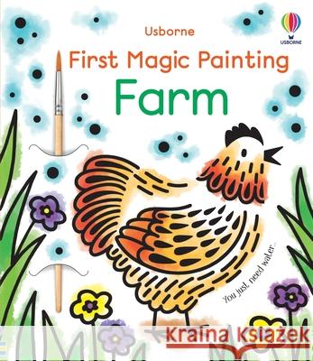 First Magic Painting Farm Abigail Wheatley Emily Ritson 9781835405338 Usborne Books