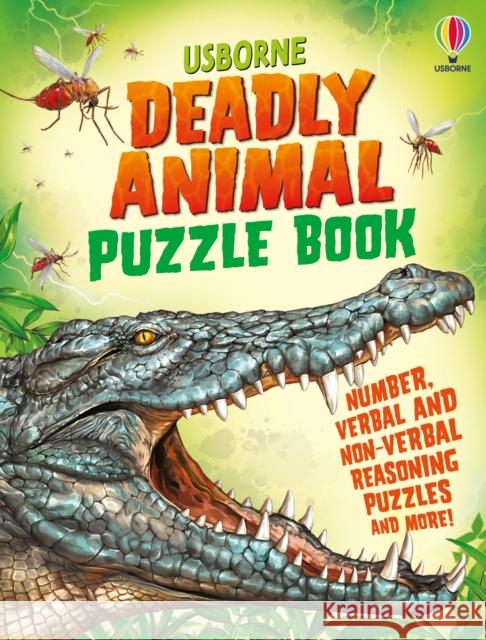 Deadly Animals Puzzle Book Kirsteen Robson 9781835406465