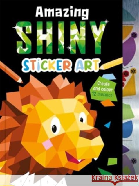 Amazing Shiny Sticker Art Igloo Books 9781835441589 Bonnier Books Ltd