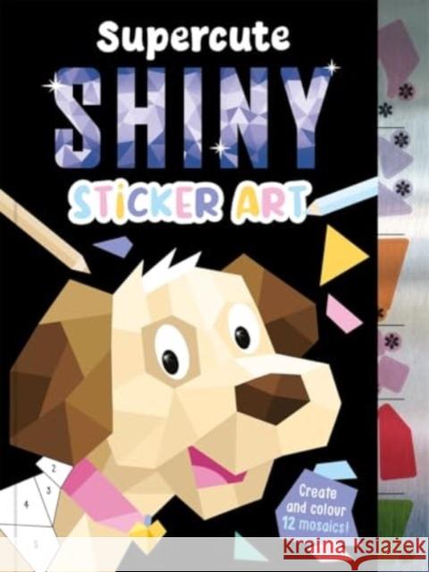 Supercute Shiny Sticker Art Igloo Books 9781835441596 Bonnier Books Ltd