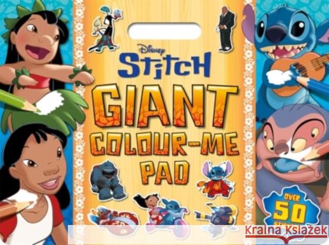 Disney Stitch: Giant Colour-Me Pad Walt Disney 9781835447291